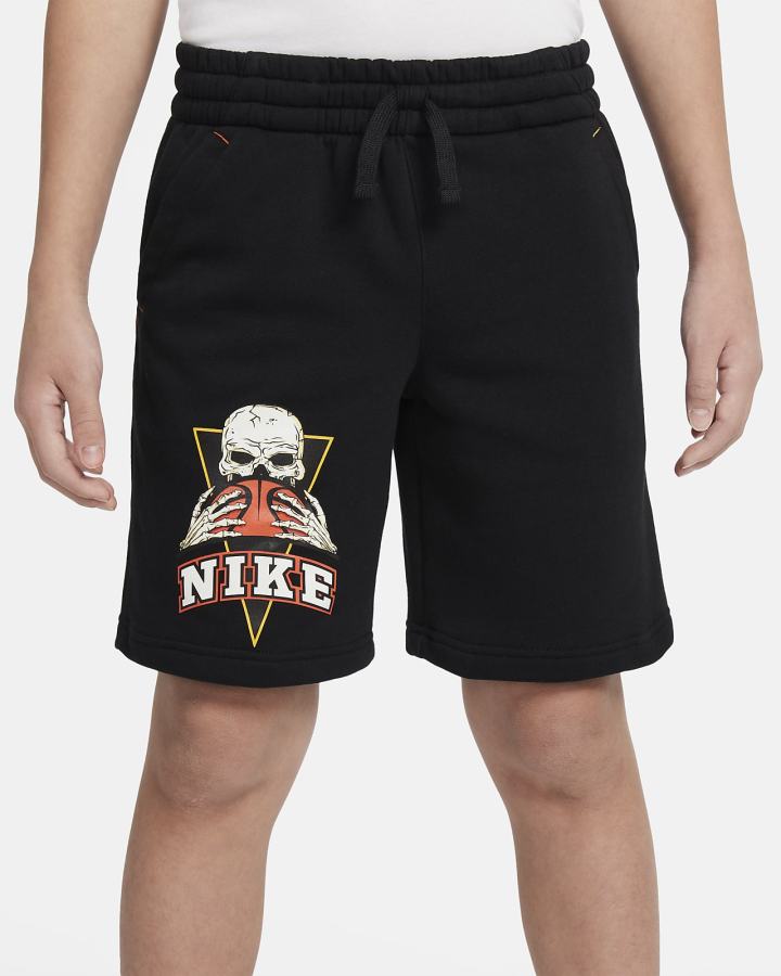 Pantalones Cortos Nike Sportswear Club Frenzy Kids Niño Negras | DSLIA-2178