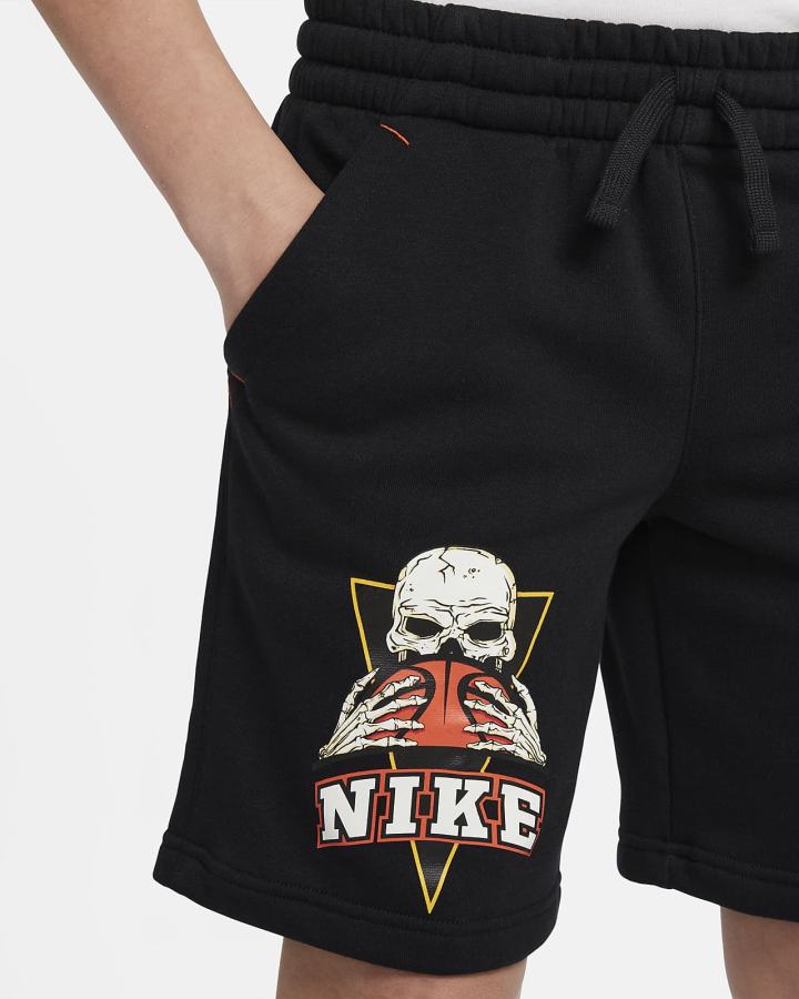Pantalones Cortos Nike Sportswear Club Frenzy Kids Niño Negras | DSLIA-2178