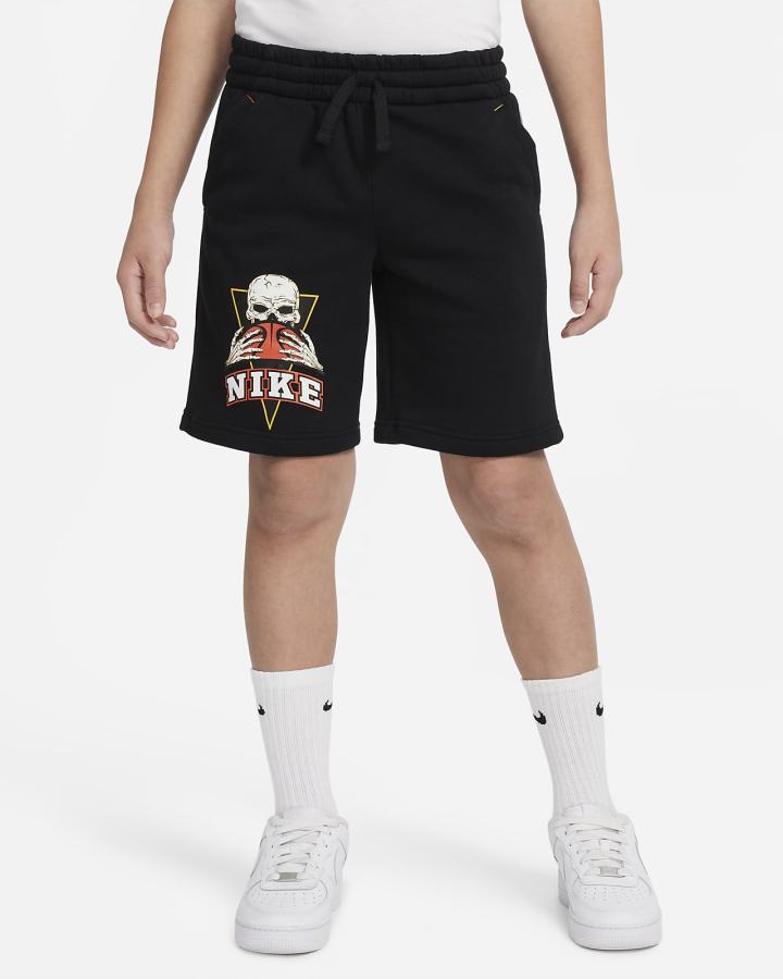 Pantalones Cortos Nike Sportswear Club Frenzy Kids Niño Negras | DSLIA-2178