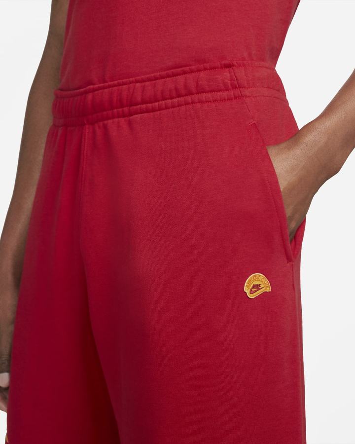 Pantalones Cortos Nike Sportswear Club French Terry Hombre Rojas | DXNVL-0658