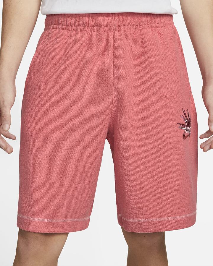 Pantalones Cortos Nike Sportswear Club French Terry Hombre Rosas Azules Rosas | GKTNI-4879