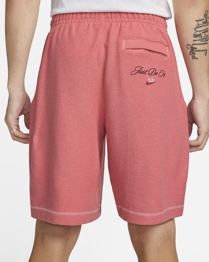 Pantalones Cortos Nike Sportswear Club French Terry Hombre Rosas Azules Rosas | GKTNI-4879
