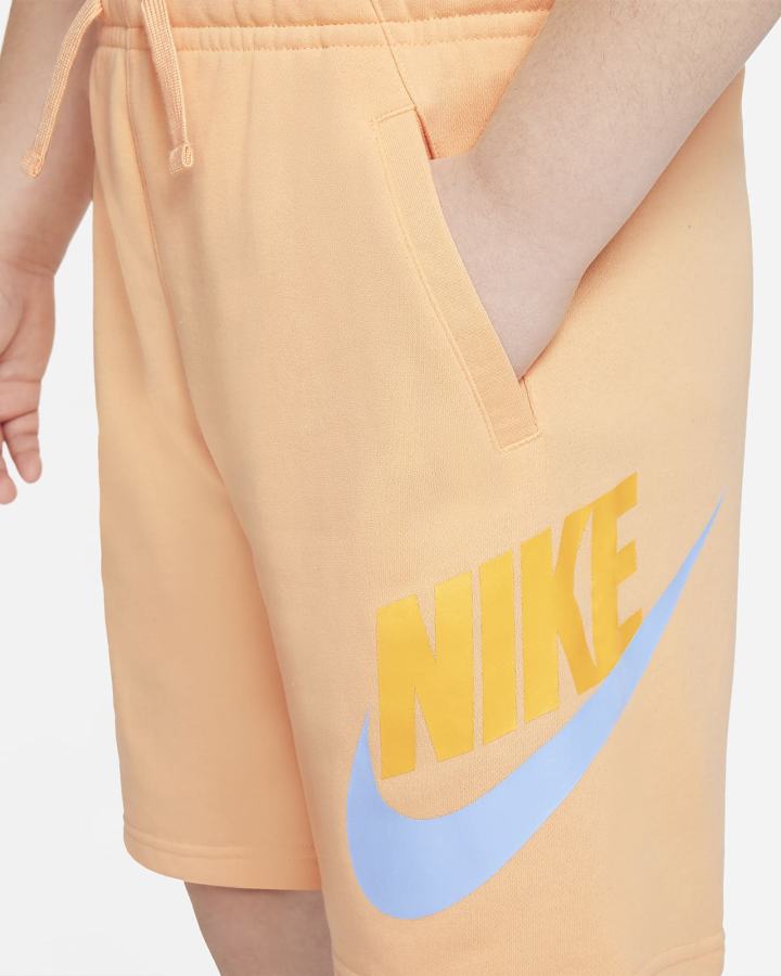 Pantalones Cortos Nike Sportswear Club Fleece Kids Niño Naranjas | GQLHK-6358