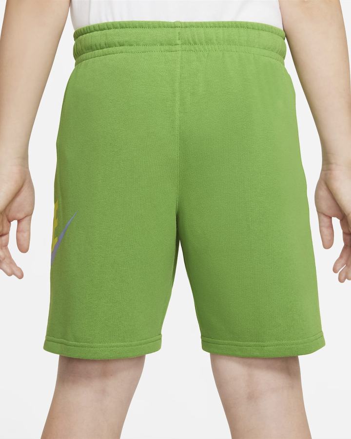 Pantalones Cortos Nike Sportswear Club Fleece Kids Niño Verde | GSCQJ-2168