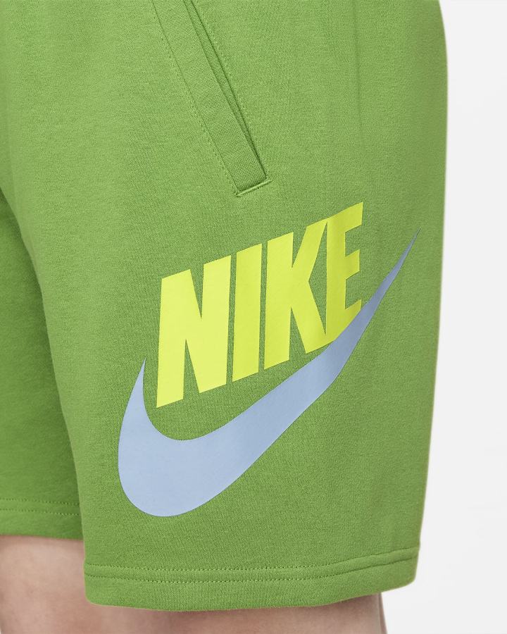 Pantalones Cortos Nike Sportswear Club Fleece Kids Niño Verde | GSCQJ-2168