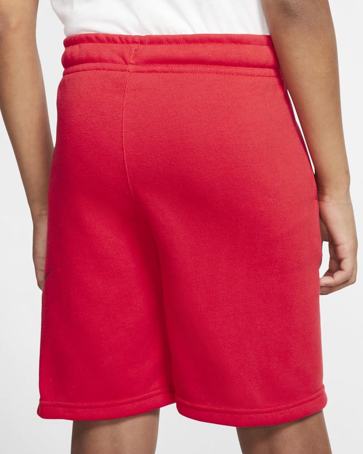 Pantalones Cortos Nike Sportswear Club Fleece Kids Niño Rojas | KPARU-0364