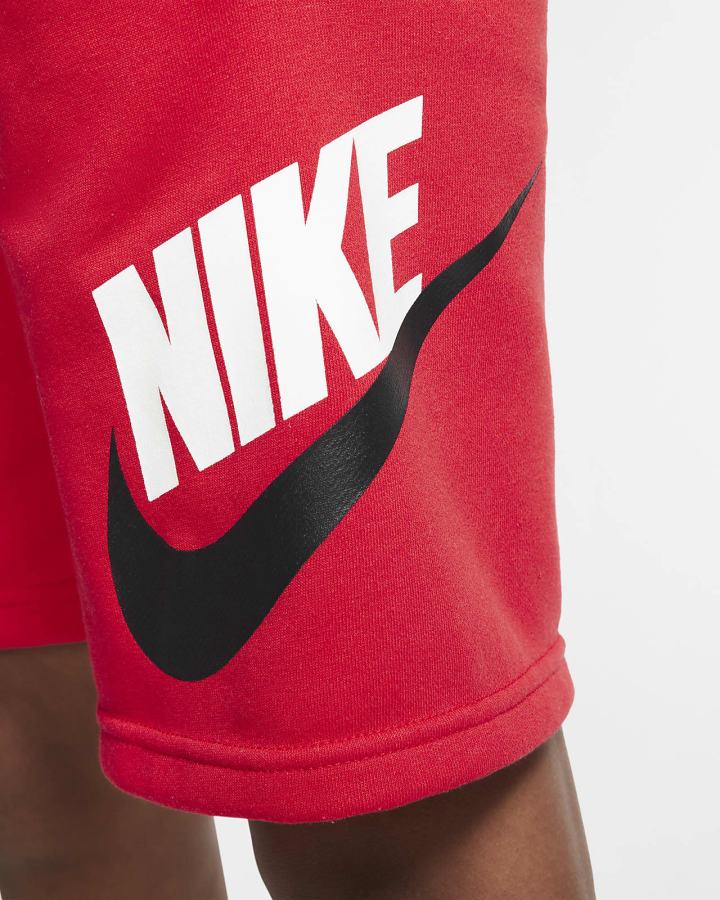 Pantalones Cortos Nike Sportswear Club Fleece Kids Niño Rojas | KPARU-0364