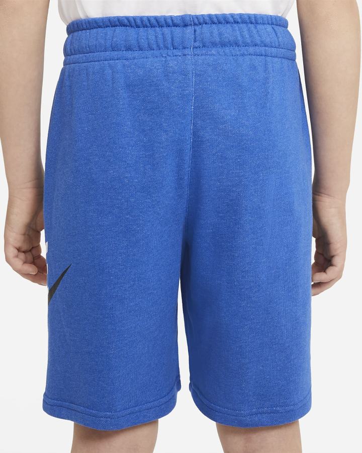 Pantalones Cortos Nike Sportswear Club Fleece Kids Niño Azul Real | MQVYN-2134