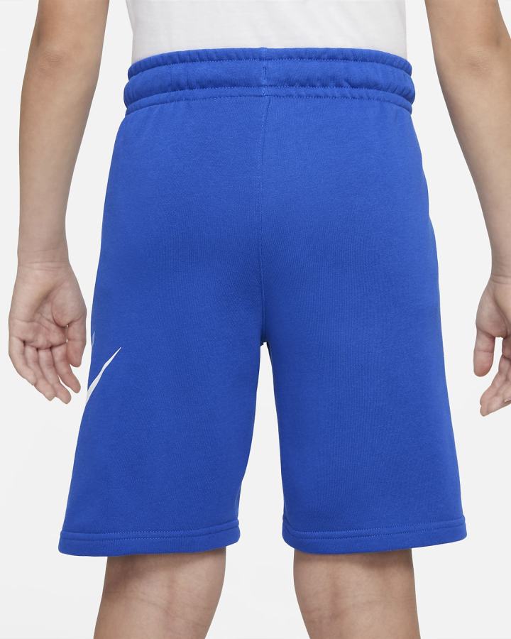 Pantalones Cortos Nike Sportswear Club Fleece Kids Niño Azul Real Azules | NFDVK-3709