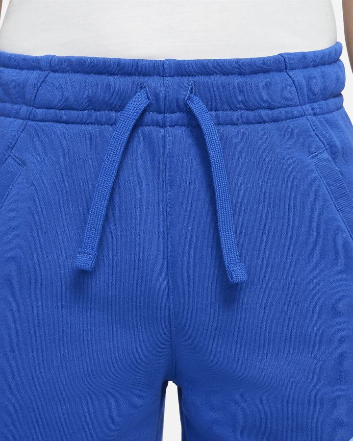 Pantalones Cortos Nike Sportswear Club Fleece Kids Niño Azul Real Azules | NFDVK-3709