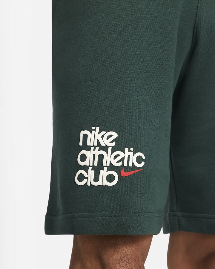 Pantalones Cortos Nike Sportswear Club French Terry Hombre Verde | NVQTM-0284