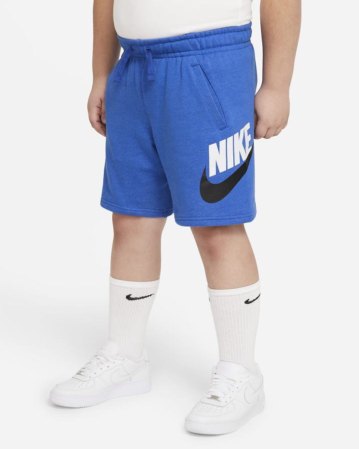 Pantalones Cortos Nike Sportswear Club Fleece Kids Niño Azul Real | OIRES-8051