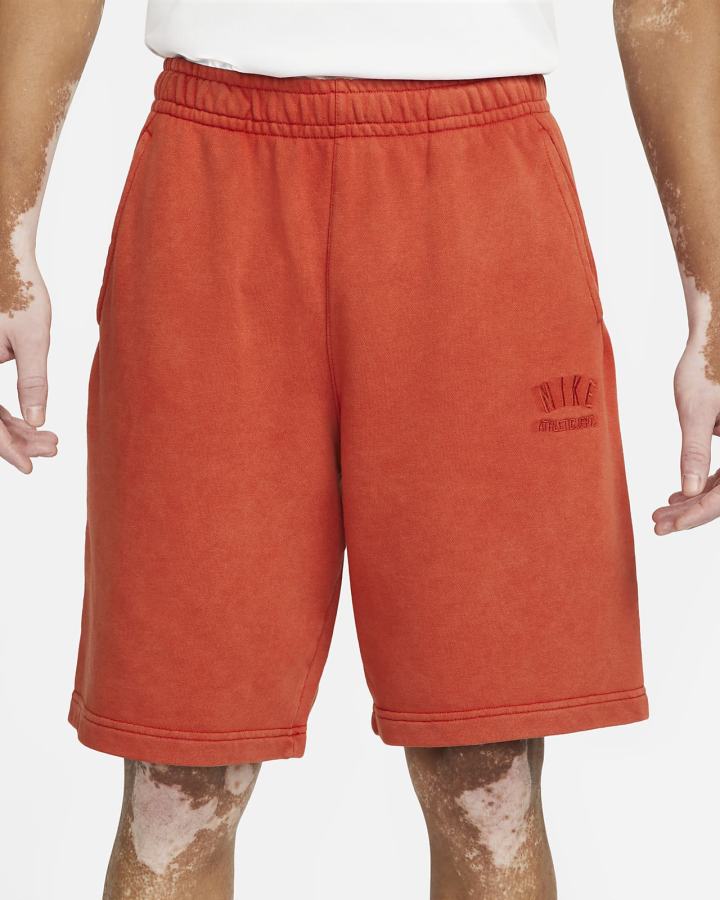 Pantalones Cortos Nike Sportswear Club Fleece French Terry Hombre Naranjas | PHQOU-1523