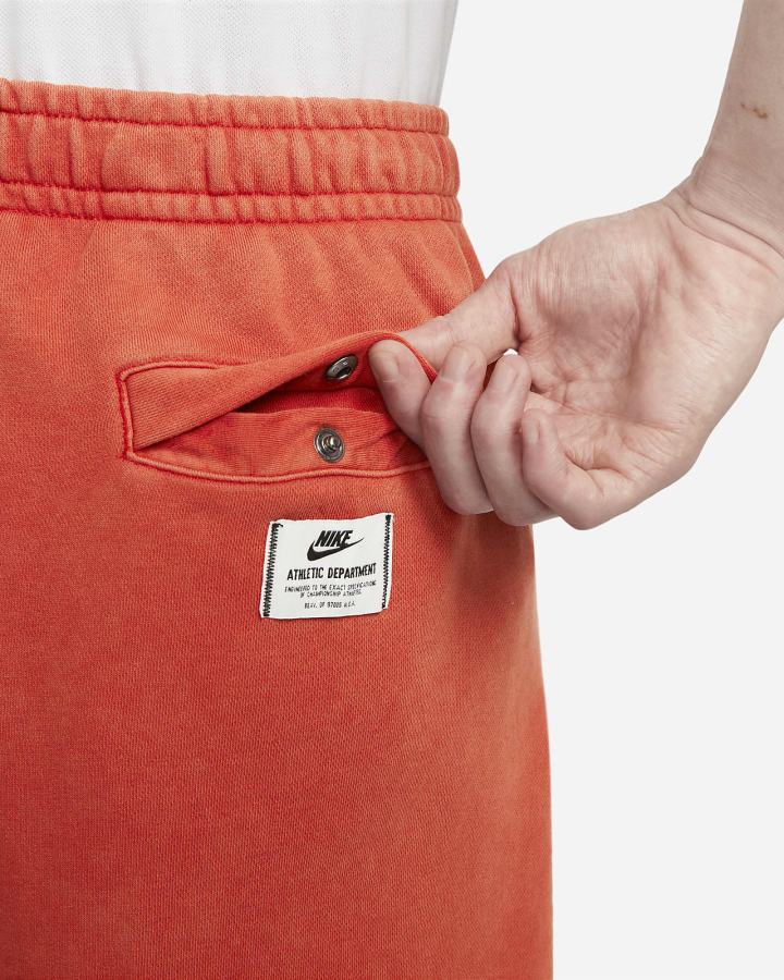 Pantalones Cortos Nike Sportswear Club Fleece French Terry Hombre Naranjas | PHQOU-1523