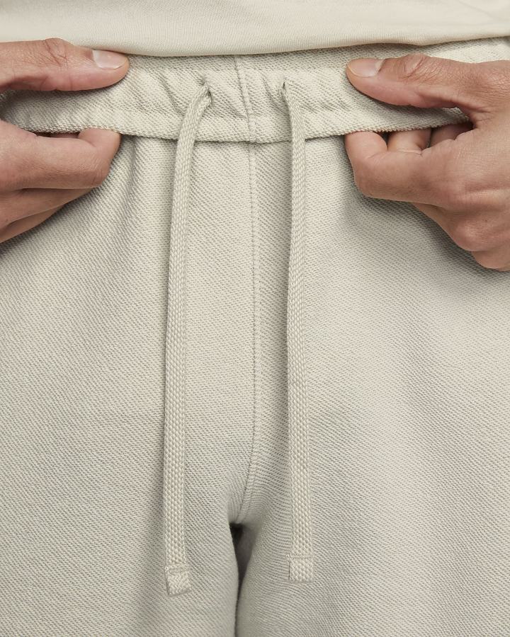Pantalones Cortos Nike Sportswear Club French Terry Hombre Beige Claro Blancas | PNESG-2819