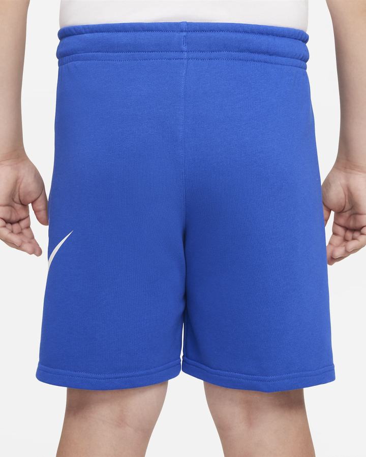 Pantalones Cortos Nike Sportswear Club Fleece Kids Niño Azul Real Azules | PSNYL-8795