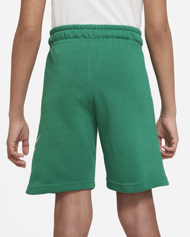 Pantalones Cortos Nike Sportswear Club Fleece Kids Niño Verde | PZUXA-5280