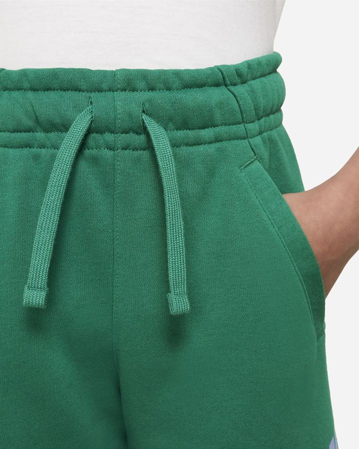 Pantalones Cortos Nike Sportswear Club Fleece Kids Niño Verde | PZUXA-5280