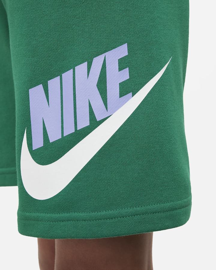 Pantalones Cortos Nike Sportswear Club Fleece Kids Niño Verde | PZUXA-5280