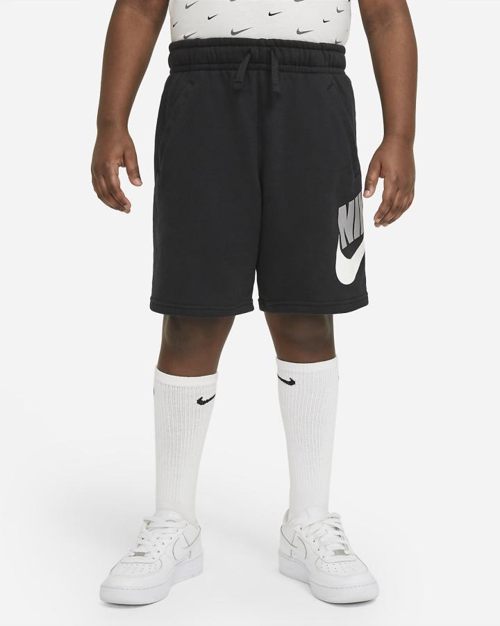 Pantalones Cortos Nike Sportswear Club Fleece Kids Niño Negras | QBRZX-5791