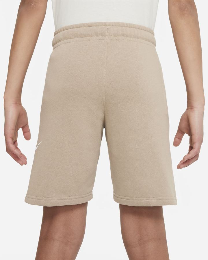 Pantalones Cortos Nike Sportswear Club Fleece Kids Niño Kaki Kaki | TSYHK-4725