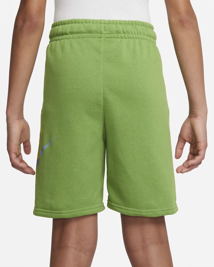 Pantalones Cortos Nike Sportswear Club Fleece Kids Niño Verde | TWQAL-4328