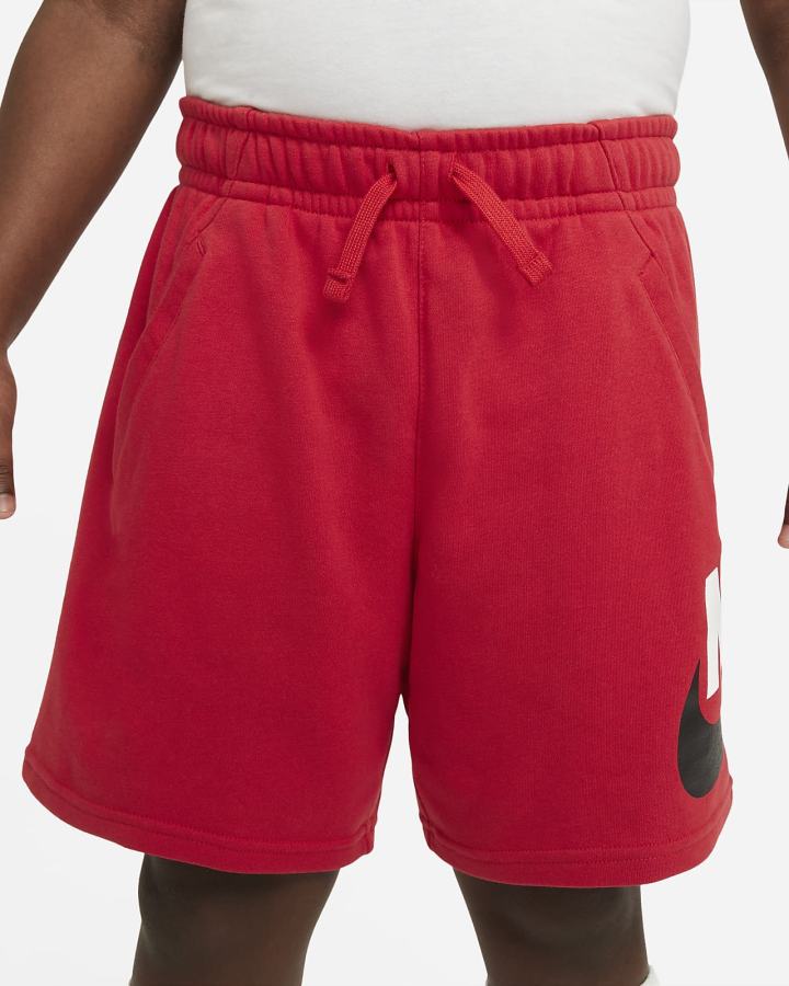 Pantalones Cortos Nike Sportswear Club Fleece Kids Niño Rojas | TXDLR-3451