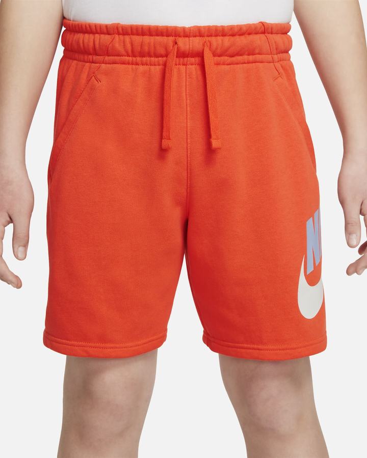Pantalones Cortos Nike Sportswear Club Fleece Kids Niño Naranjas | YPBDZ-1387