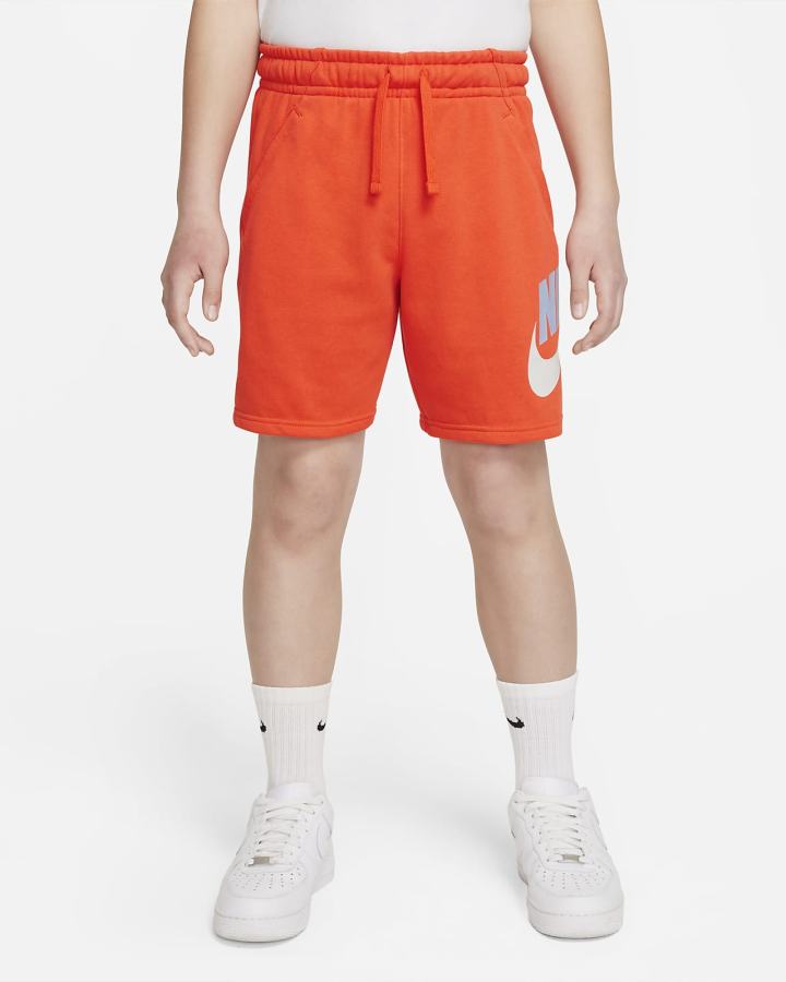 Pantalones Cortos Nike Sportswear Club Fleece Kids Niño Naranjas | YPBDZ-1387