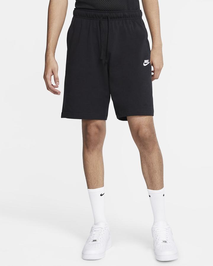 Pantalones Cortos Nike Sportswear Club Hombre Negras Blancas | CYEQI-2147