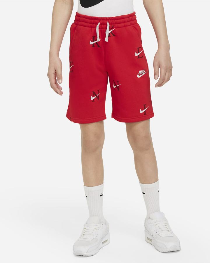 Pantalones Cortos Nike Sportswear Club Kids Niño Rojas | GOYLJ-2136