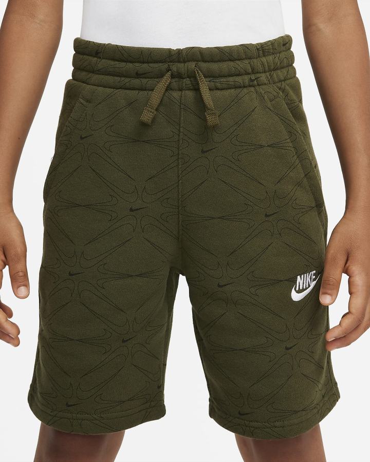 Pantalones Cortos Nike Sportswear Club Kids Niño Verde | LKAQR-6105