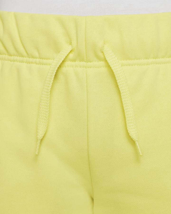 Pantalones Cortos Nike Sportswear Club Kids French Terry Mama Niña Amarillo | WUDSQ-0625
