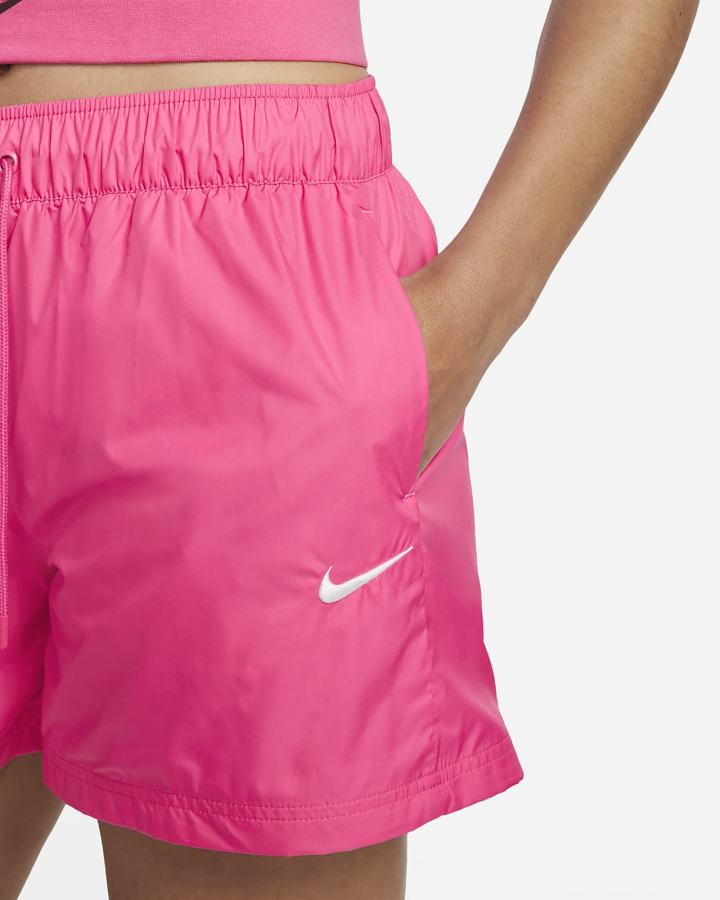 Pantalones Cortos Nike Sportswear Essentials Repel Mid-Rise Mujer Blancas | VPCIQ-3618