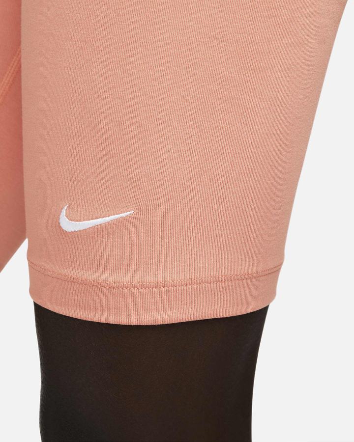 Pantalones Cortos Nike Sportswear Essential Mid-Rise Bike Mujer Blancas | WJRFN-8029