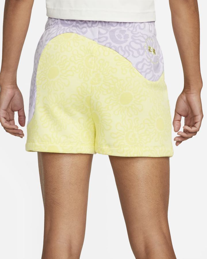 Pantalones Cortos Nike Sportswear Fleece Mujer Moradas | BAKUN-7506