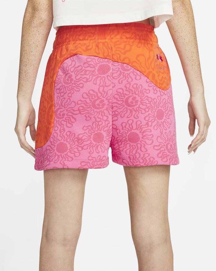 Pantalones Cortos Nike Sportswear Fleece Mujer Naranjas | NMWHQ-6702