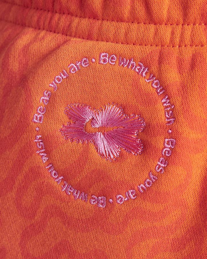 Pantalones Cortos Nike Sportswear Fleece Mujer Naranjas | NMWHQ-6702