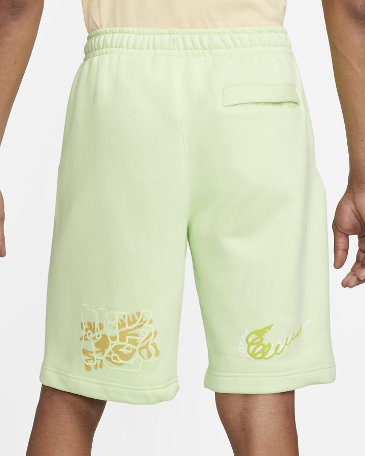 Pantalones Cortos Nike Sportswear Hombre Verde Claro Amarillo Claro | MCXPZ-6502