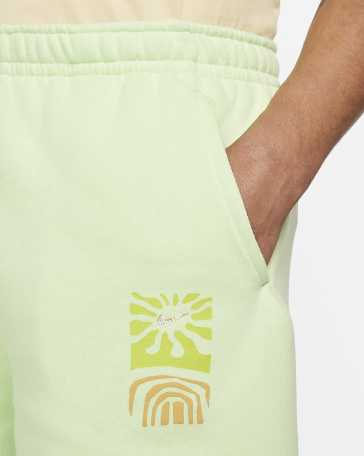 Pantalones Cortos Nike Sportswear Hombre Verde Claro Amarillo Claro | MCXPZ-6502
