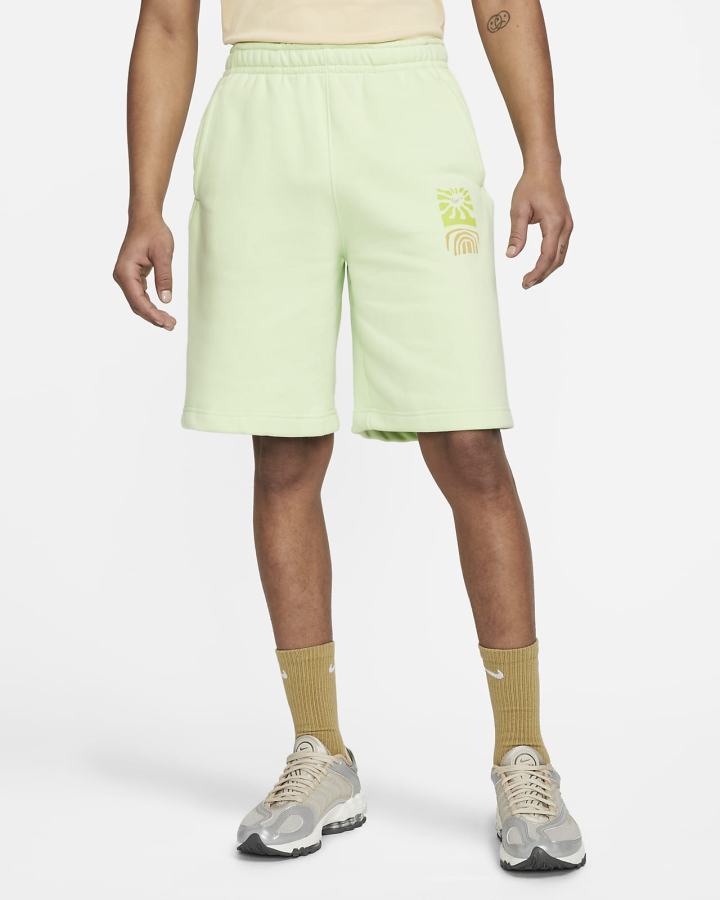 Pantalones Cortos Nike Sportswear Hombre Verde Claro Amarillo Claro | MCXPZ-6502