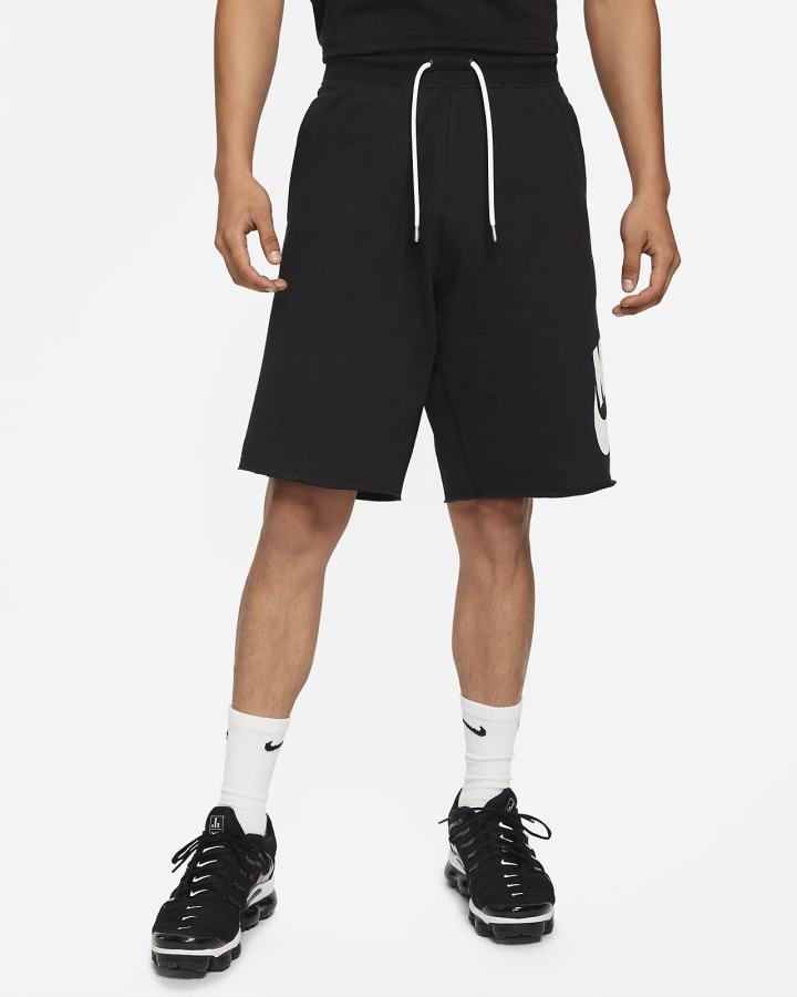 Pantalones Cortos Nike Sportswear Hombre Negras Blancas | QVZFN-0534