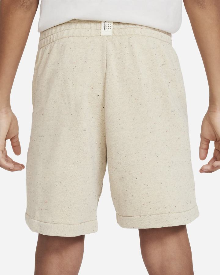 Pantalones Cortos Nike Sportswear Icon Fleece Kids Niña Beige | ALNWB-4580