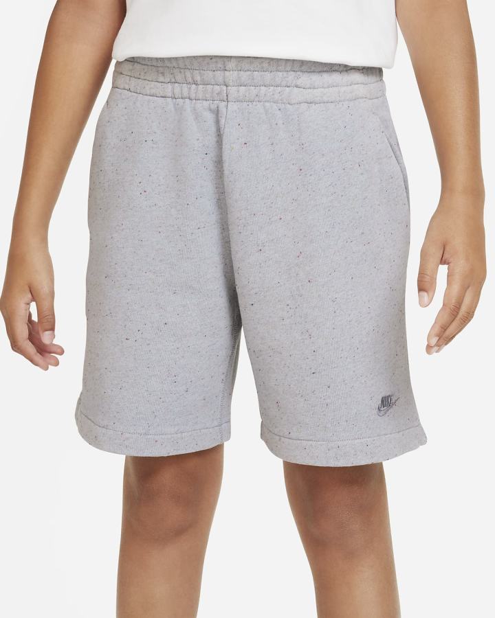 Pantalones Cortos Nike Sportswear Icon Fleece Kids Niña Azules | HTAQI-4305