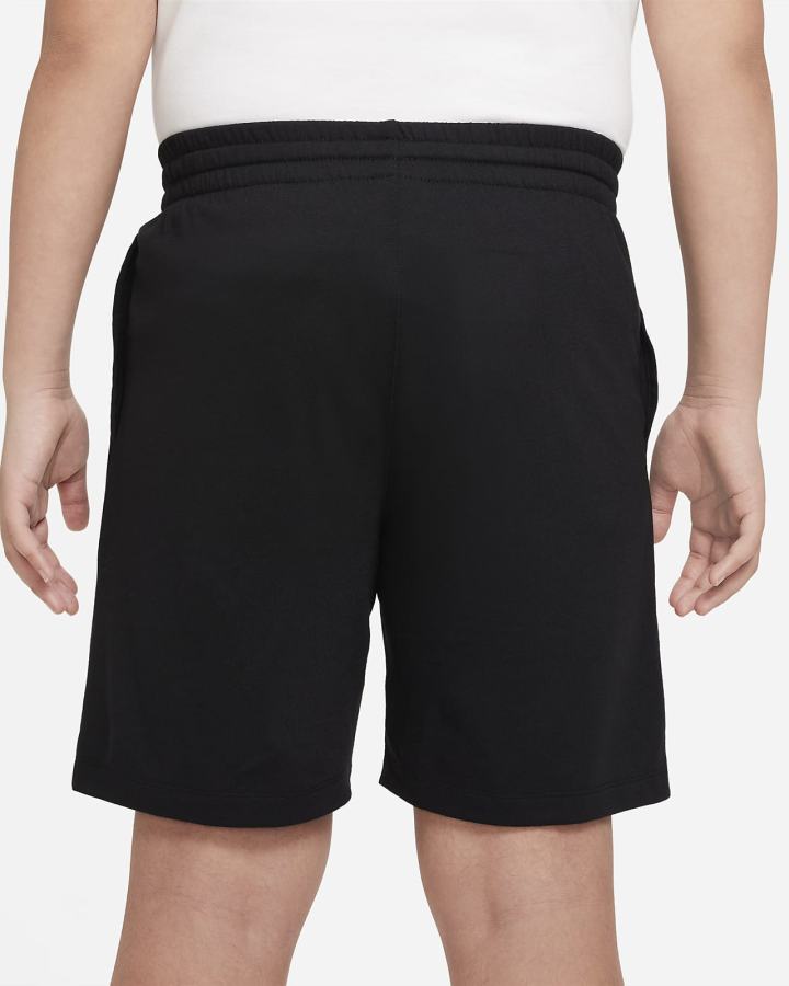 Pantalones Cortos Nike Sportswear Kids (Extended Size) Niño Negras Gris | JPXUK-7359