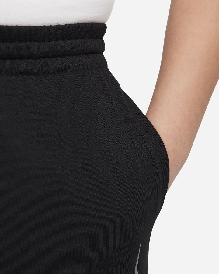 Pantalones Cortos Nike Sportswear Kids (Extended Size) Niño Negras Gris | JPXUK-7359