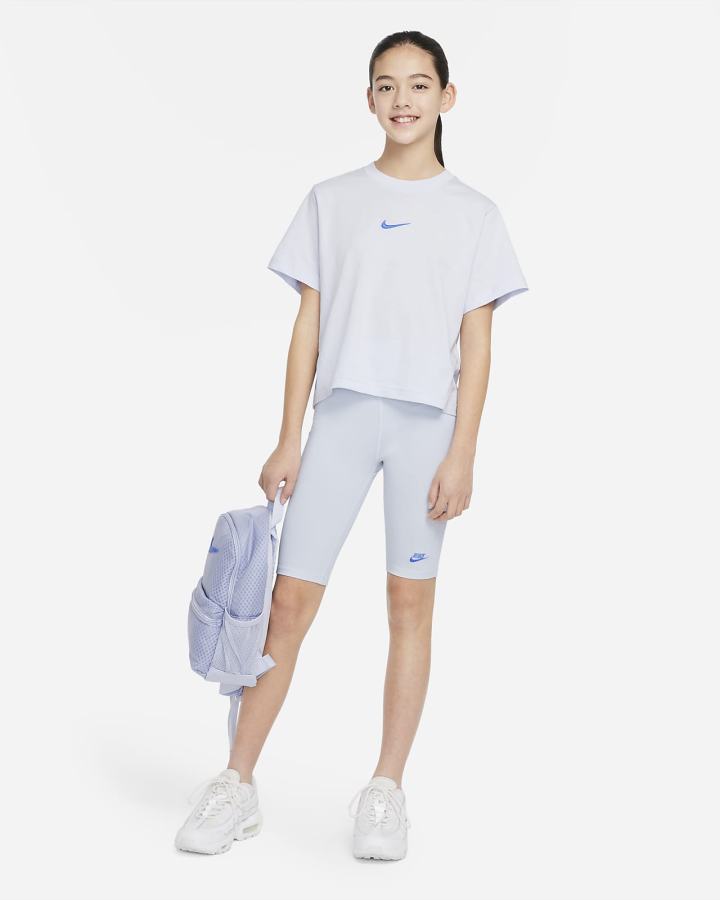 Pantalones Cortos Nike Sportswear Kids High-Rise 9