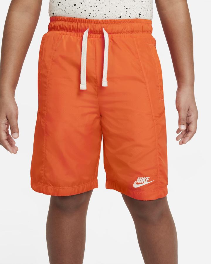 Pantalones Cortos Nike Sportswear Kids Niño Naranjas Beige Claro | EYLVB-6840