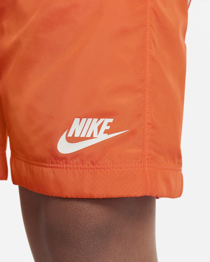 Pantalones Cortos Nike Sportswear Kids Niño Naranjas Beige Claro | EYLVB-6840