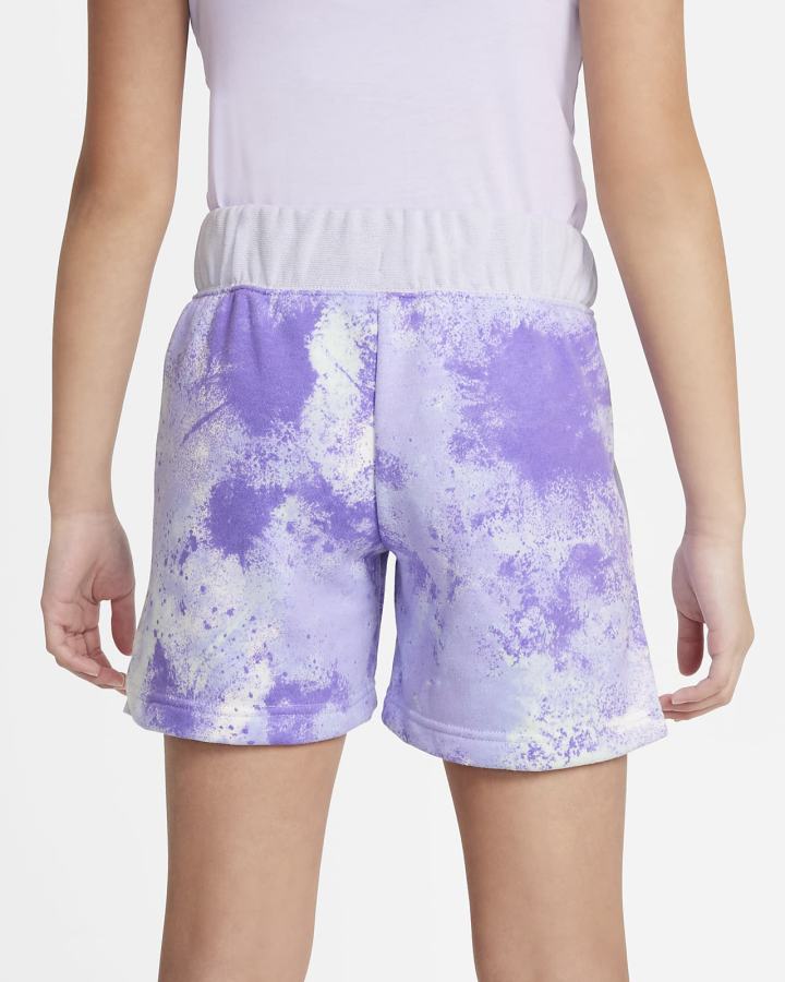 Pantalones Cortos Nike Sportswear Kids Niña Moradas | HOVEX-4502
